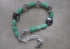 7″ w/ 1 1/2″ extension Vintage glass beads