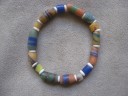 Sand cast bead Stretchie bracelet – Matte Finish