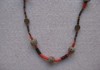African Hand-painted Bead Necklace