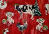 CHRISTMAS ON THE FARM Catnip Blanket