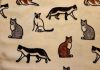 SKETCHED CATS Catnip Blanket